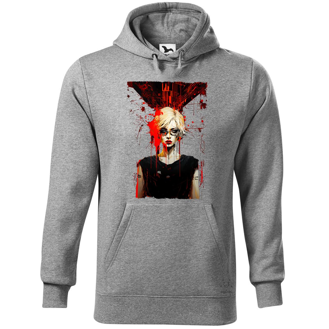 Minimál retrópunk v2 egyedi  pulóver 