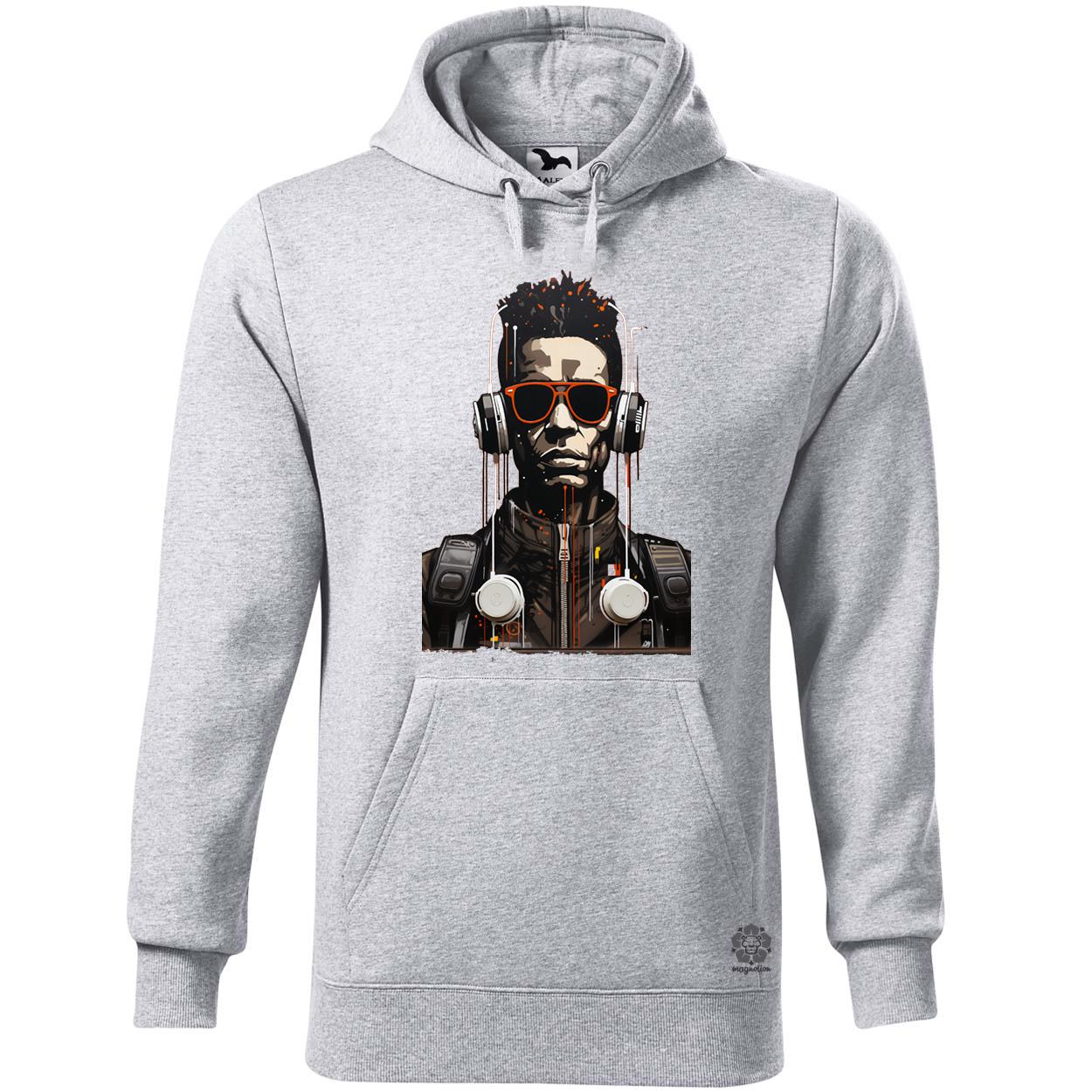 Minimál retrópunk v3 egyedi  pulóver 
