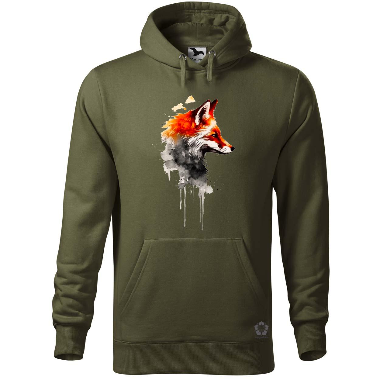 Minimál róka v3 egyedi  pulóver 