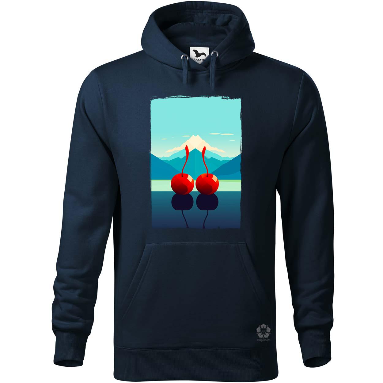 Minimál cseresznye v4 egyedi  pulóver 