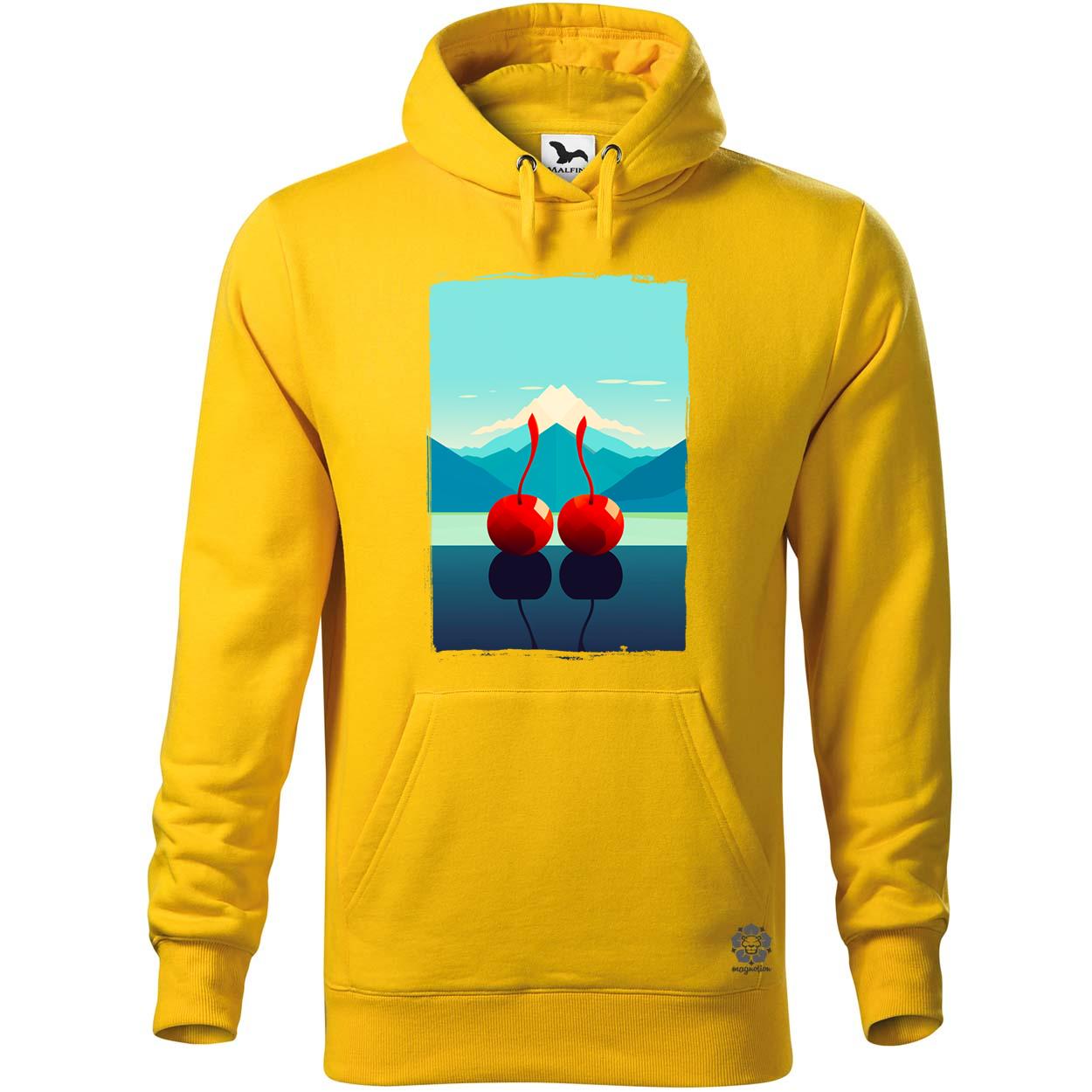 Minimál cseresznye v4 egyedi  pulóver 