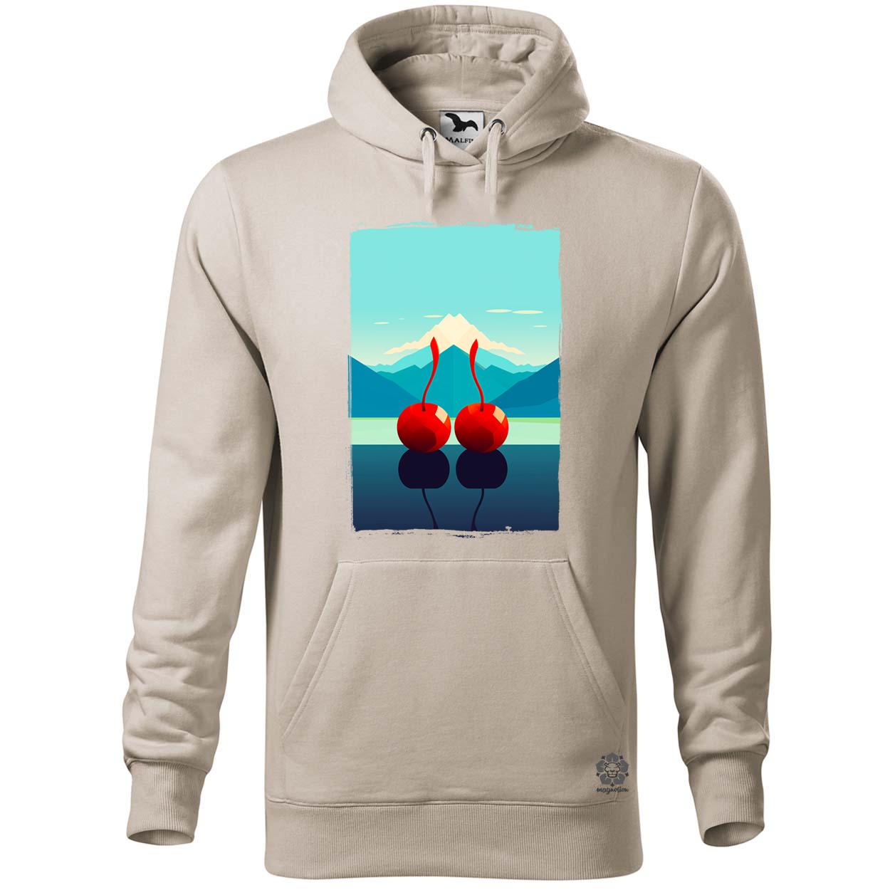 Minimál cseresznye v4 egyedi  pulóver 