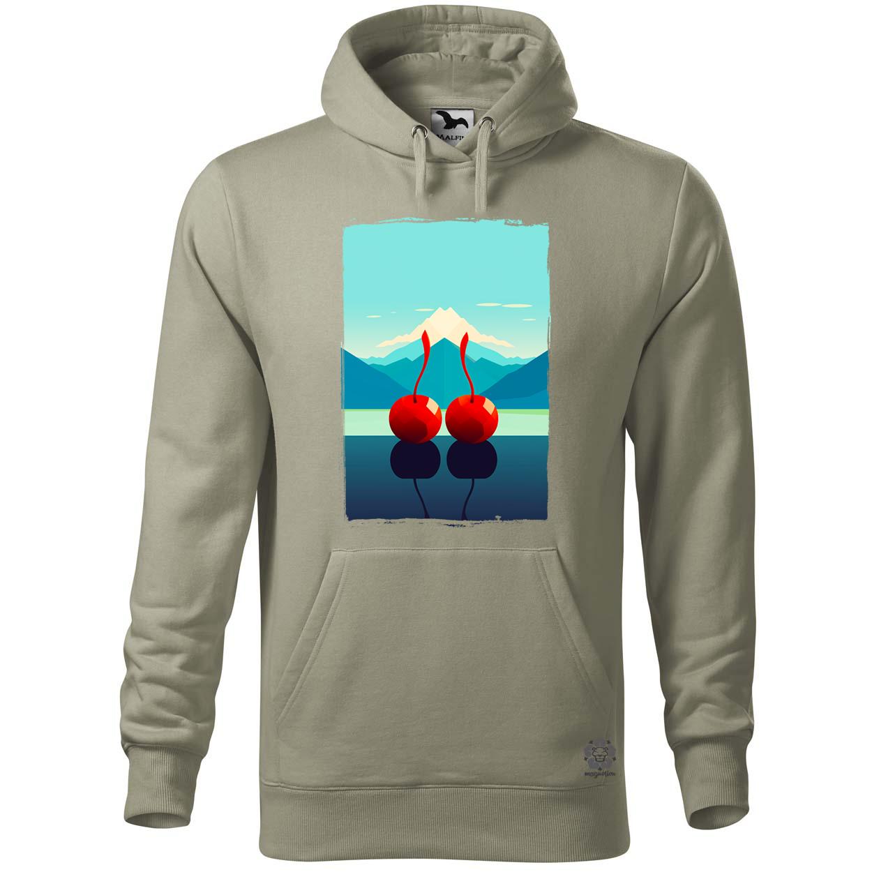 Minimál cseresznye v4 egyedi  pulóver 