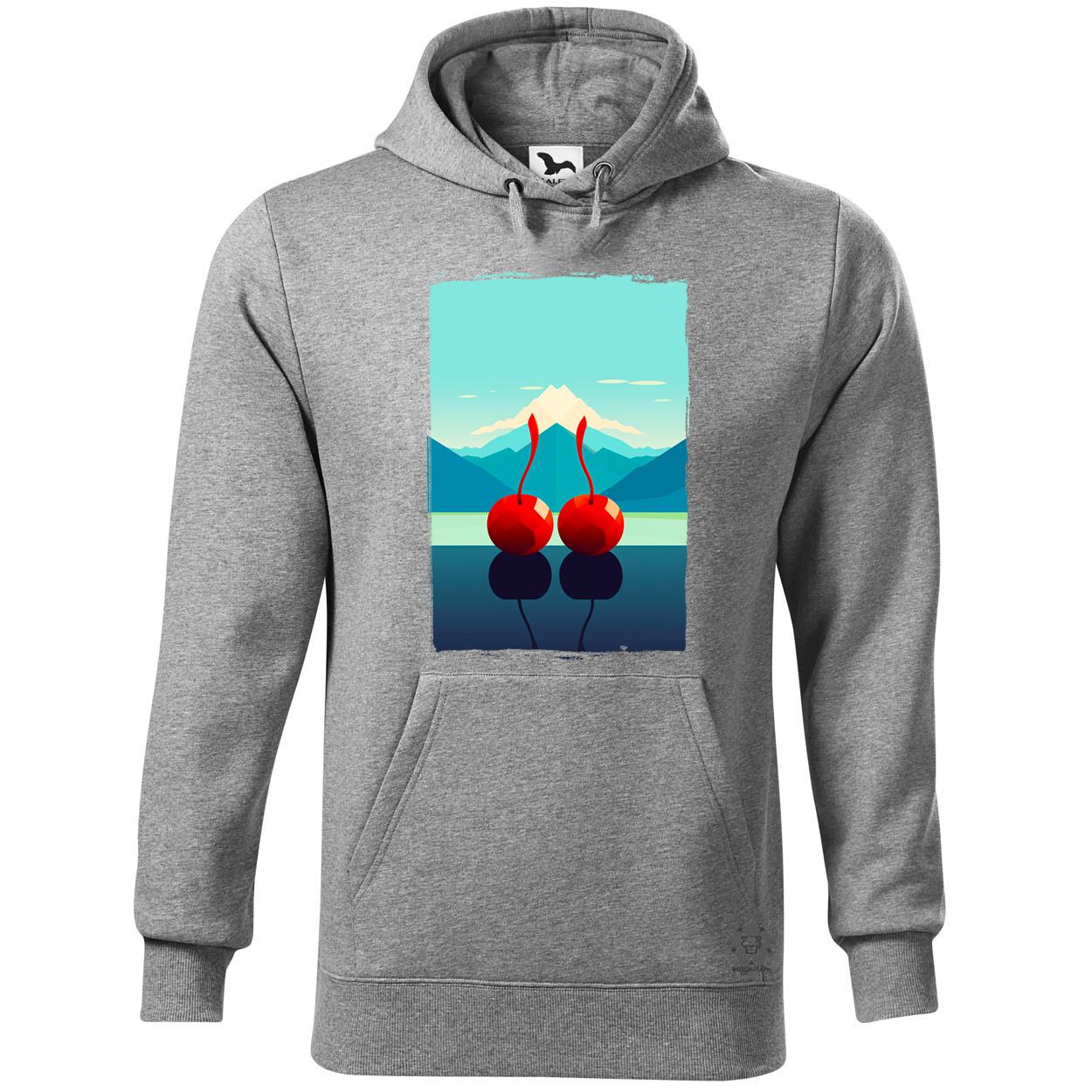 Minimál cseresznye v4 egyedi  pulóver 