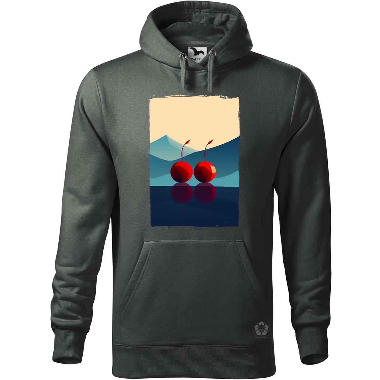Minimál cseresznye v5 egyedi  pulóver 