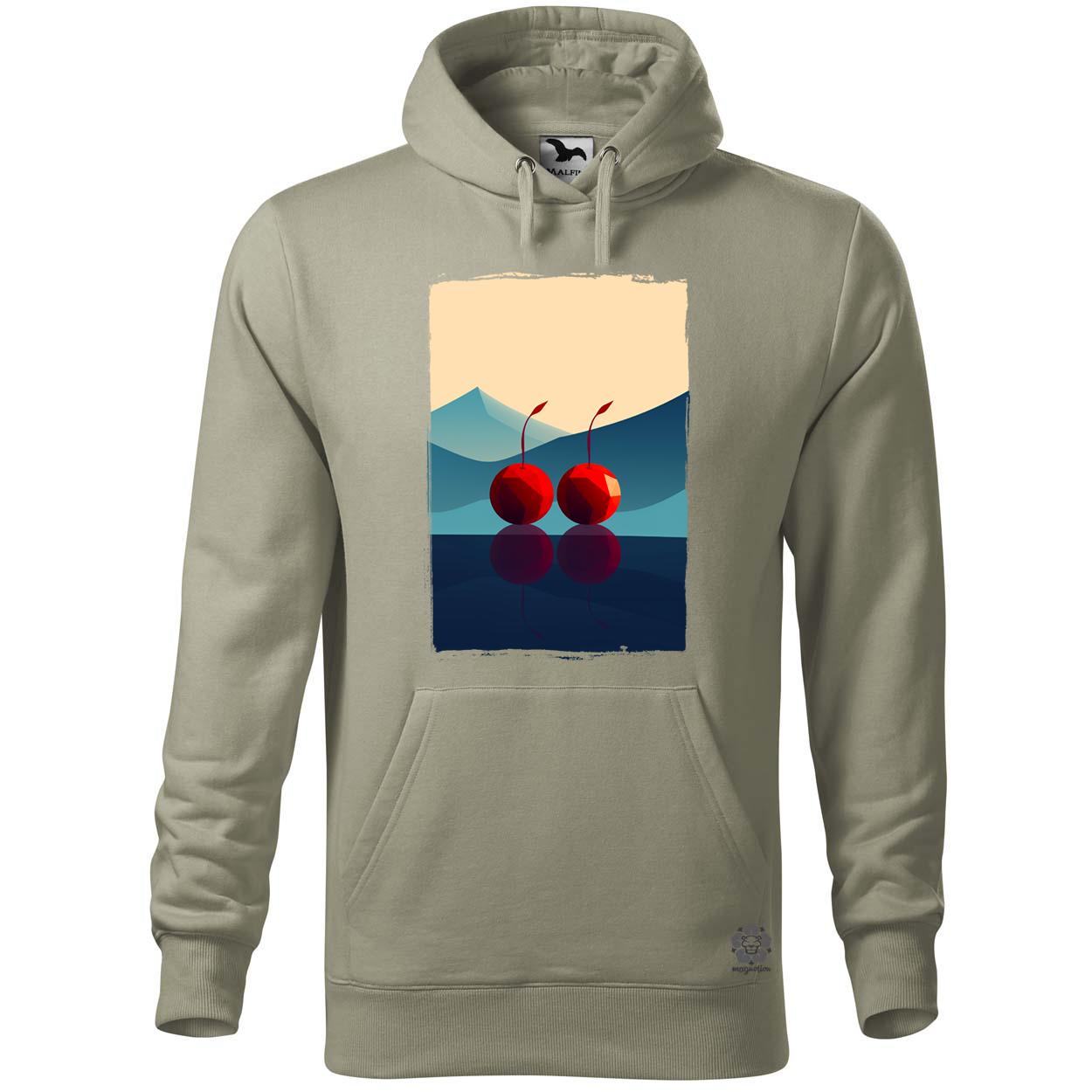 Minimál cseresznye v5 egyedi  pulóver 