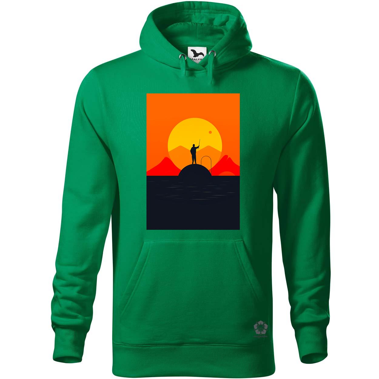 Minimalista horgászás v4 egyedi  pulóver 