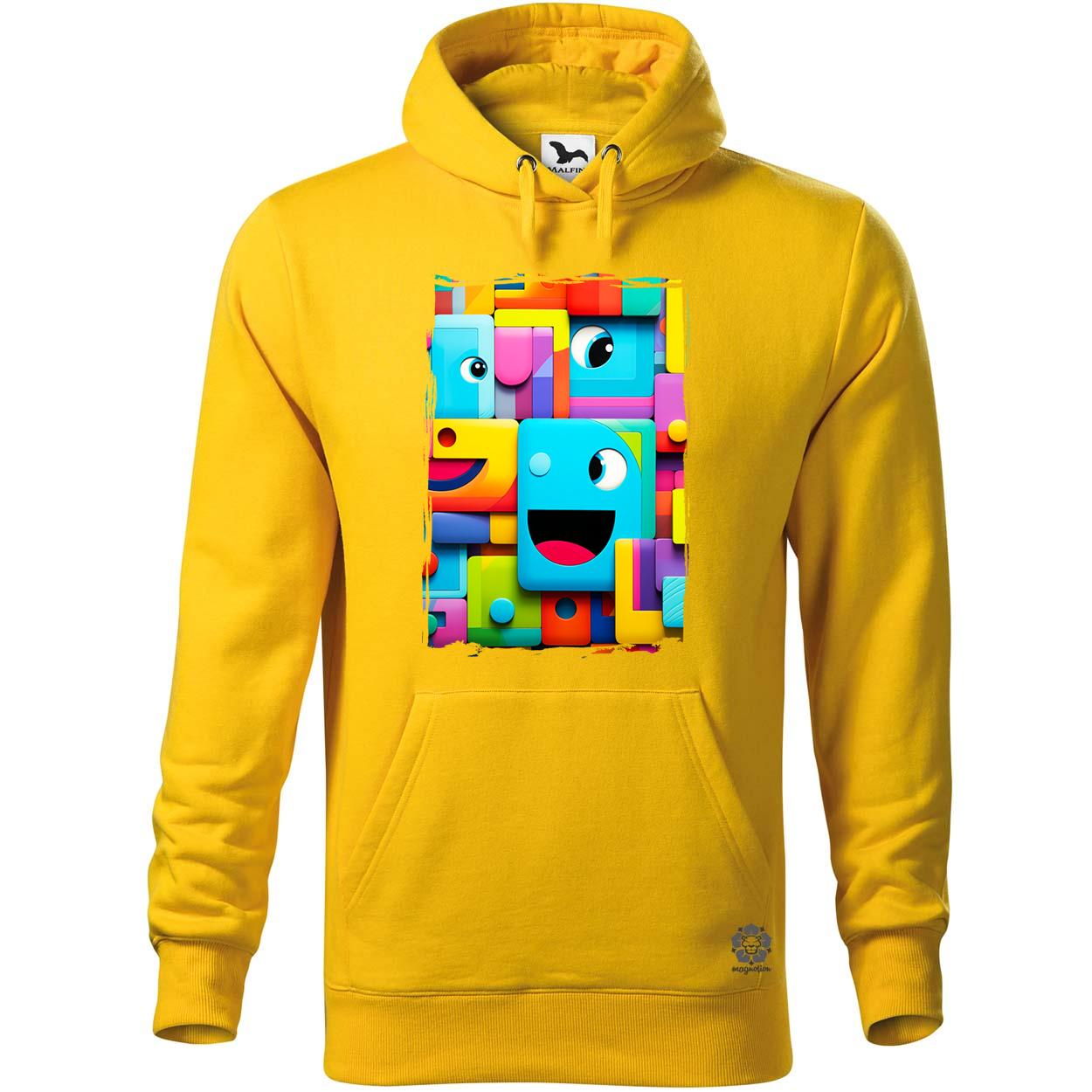 Mosolygó formák v1 egyedi  pulóver 