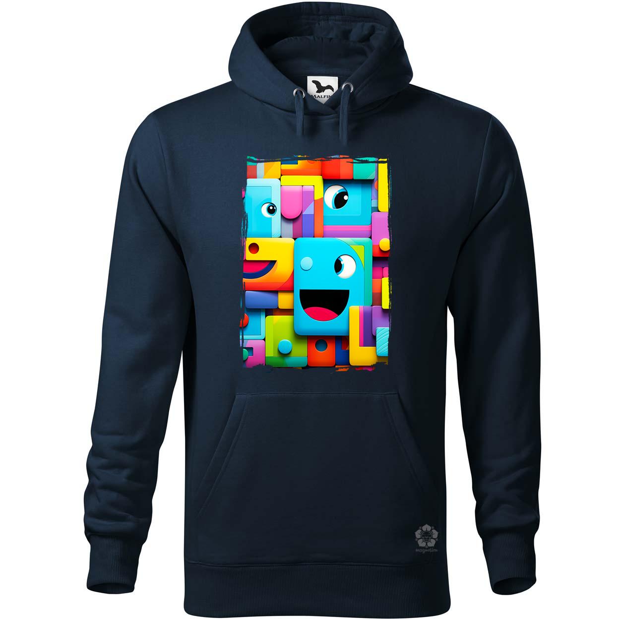 Mosolygó formák v1 egyedi  pulóver 