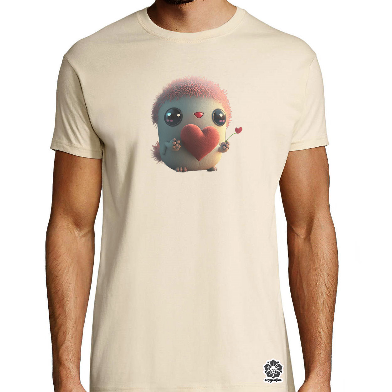 Kawaii neko cuki lény v1 egyedi póló 