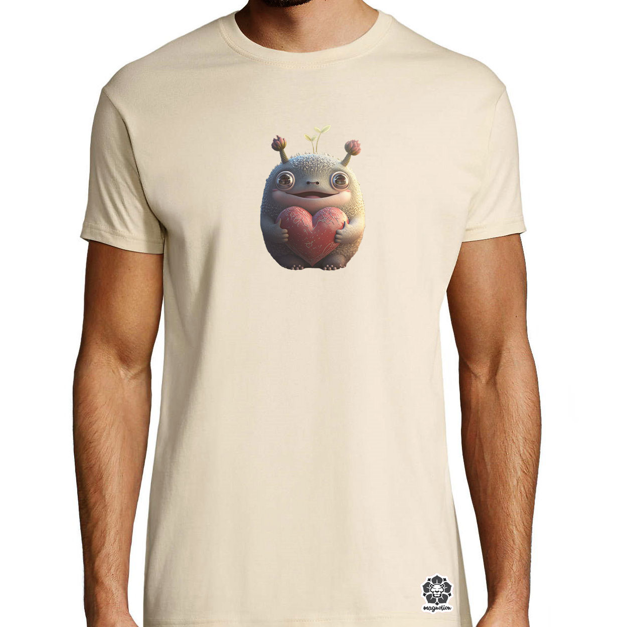Kawaii neko cuki lény v2 egyedi póló 