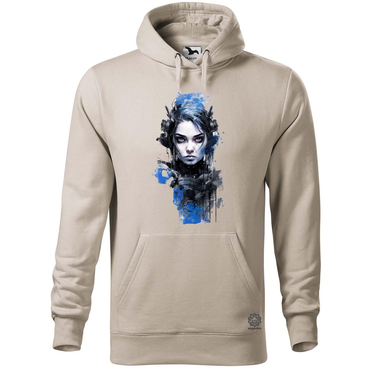 Neo noir cyberpunk portré v1 egyedi  pulóver 