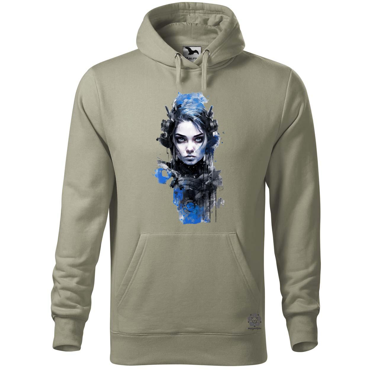 Neo noir cyberpunk portré v1 egyedi  pulóver 