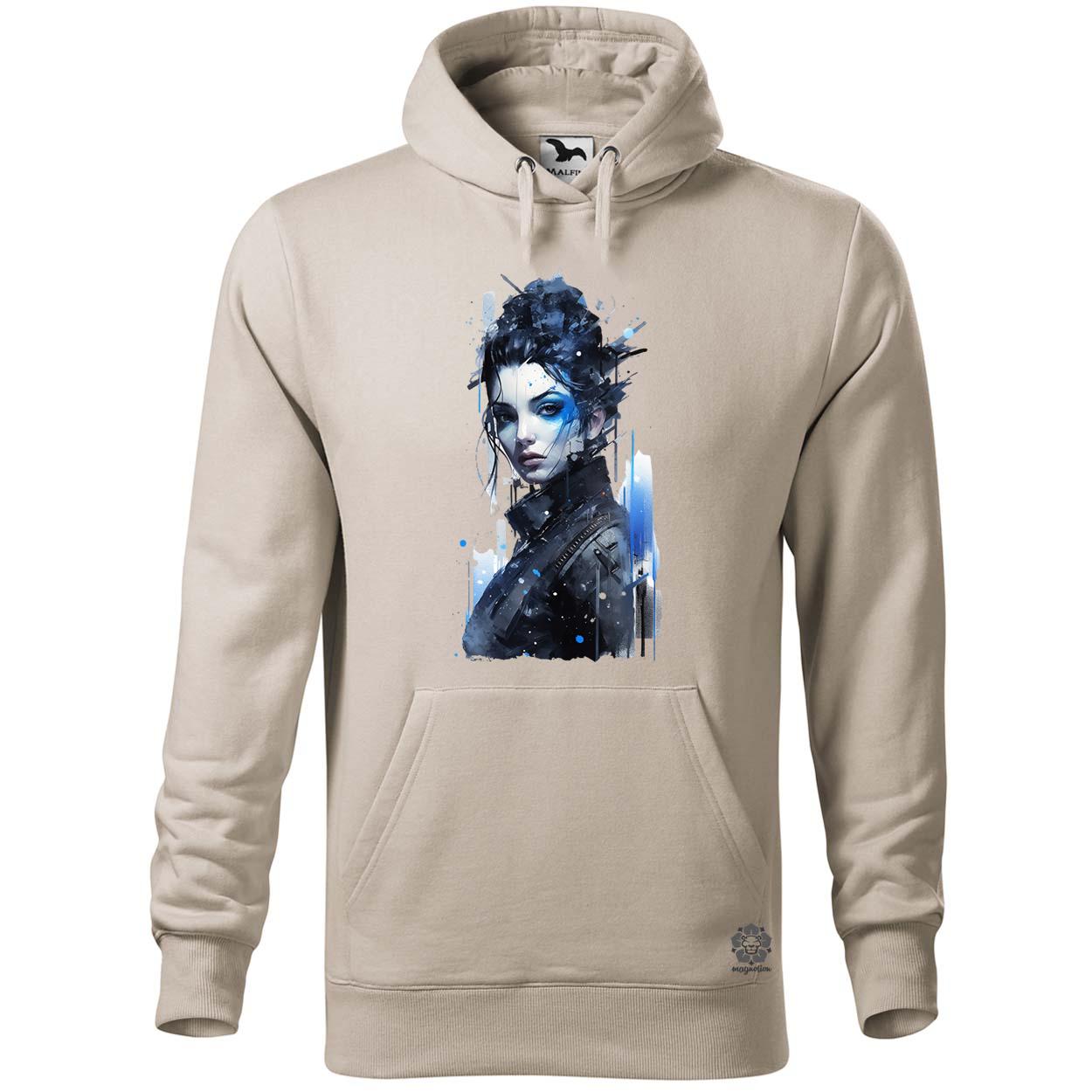 Neo noir cyberpunk portré v3 egyedi  pulóver 