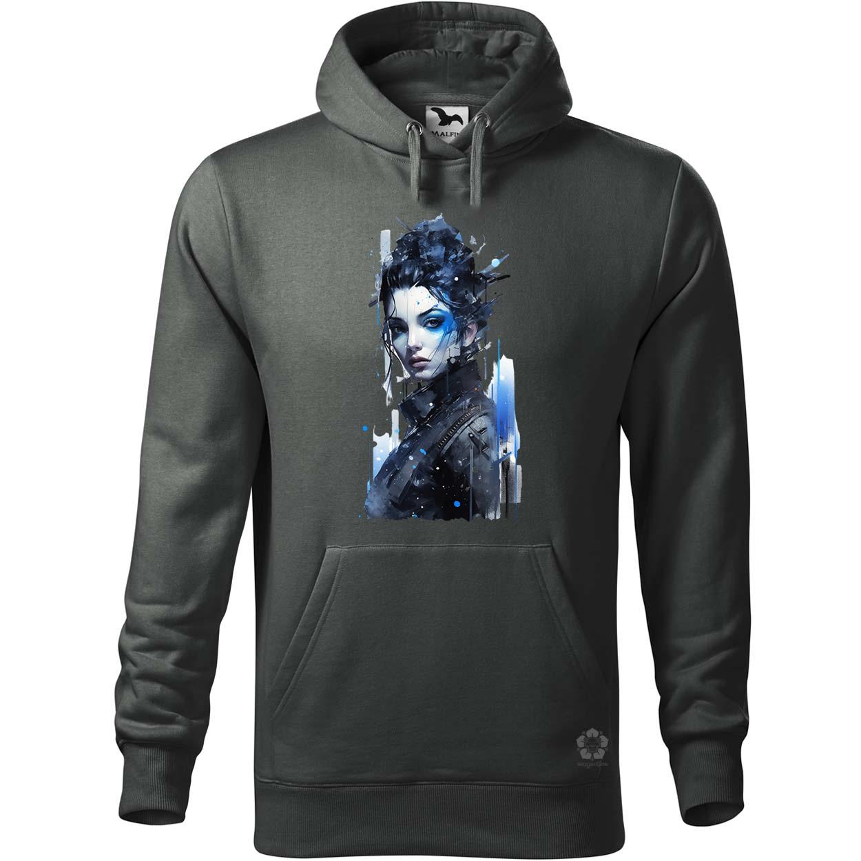 Neo noir cyberpunk portré v3 egyedi  pulóver 