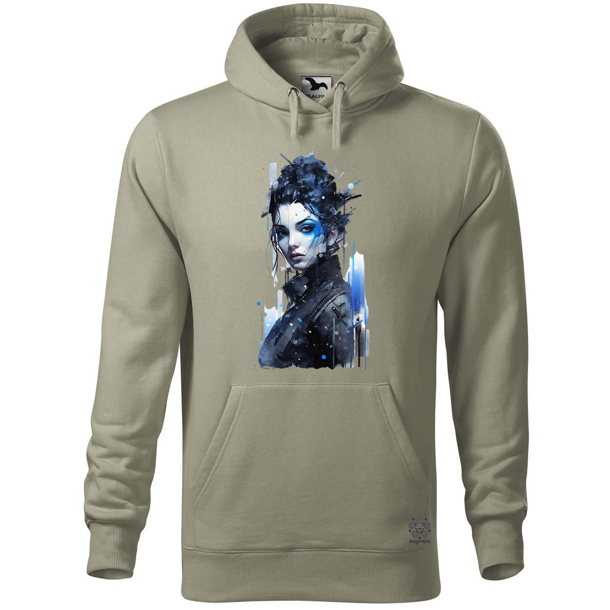 Neo noir cyberpunk portré v3 egyedi  pulóver 
