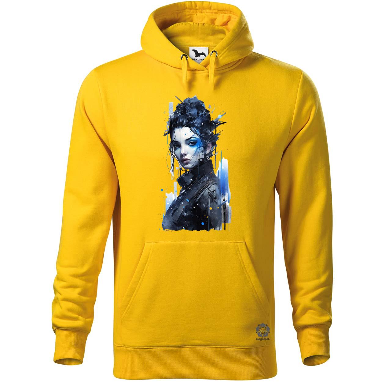 Neo noir cyberpunk portré v3 egyedi  pulóver 