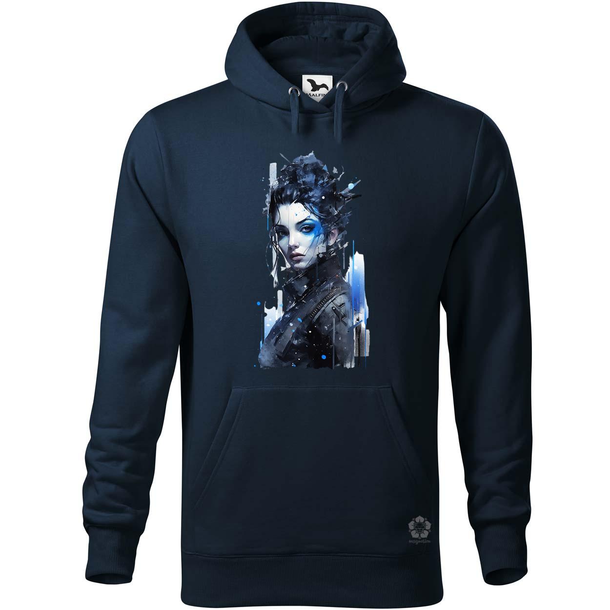 Neo noir cyberpunk portré v3 egyedi  pulóver 
