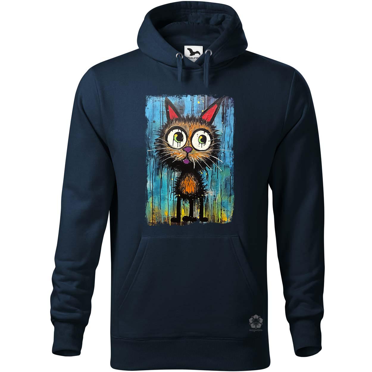 Neoexpresszionista macska v2 egyedi  pulóver 