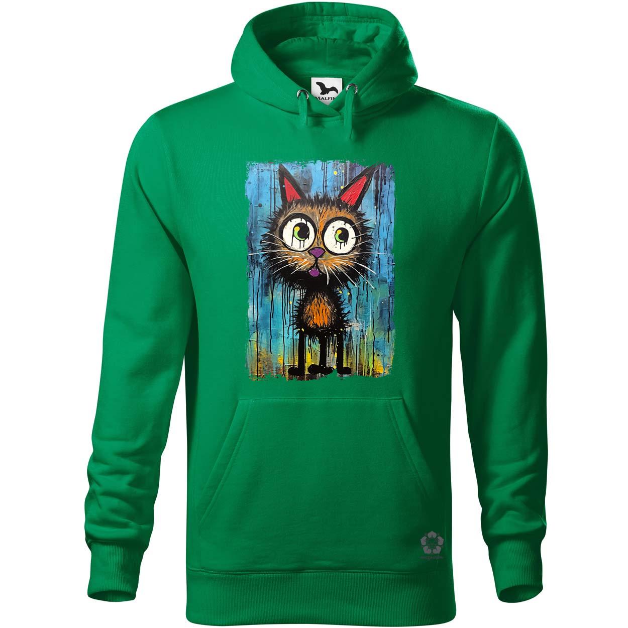 Neoexpresszionista macska v2 egyedi  pulóver 