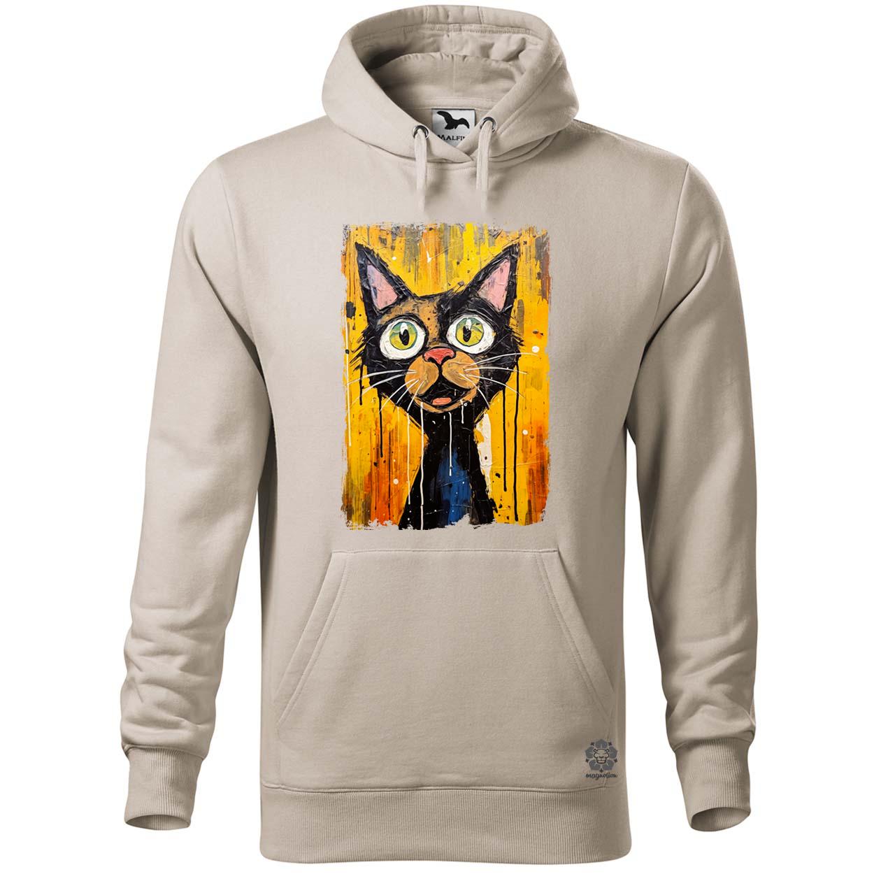 Neoexpresszionista macska v8 egyedi  pulóver 