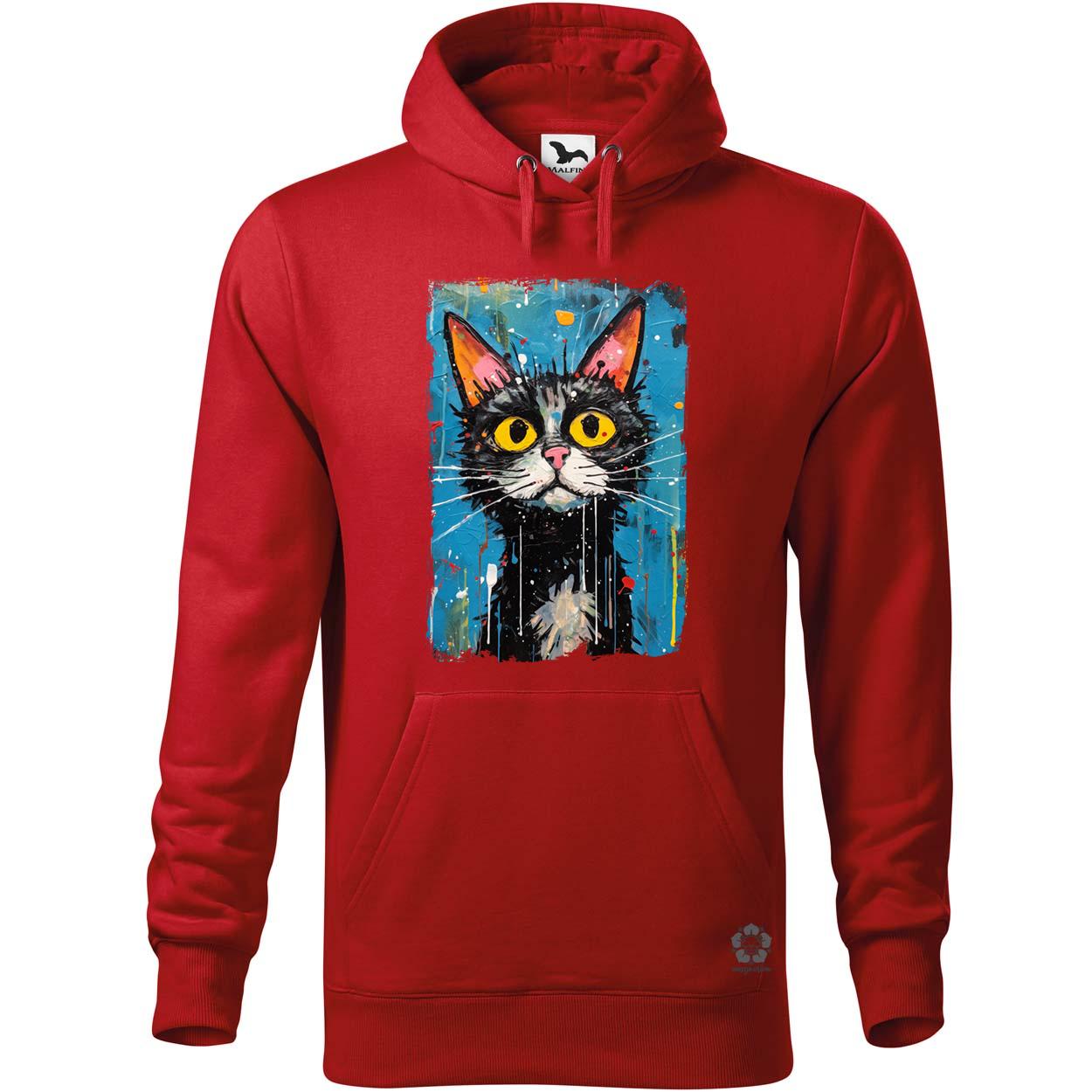 Neoexpresszionista macska v9 egyedi  pulóver 