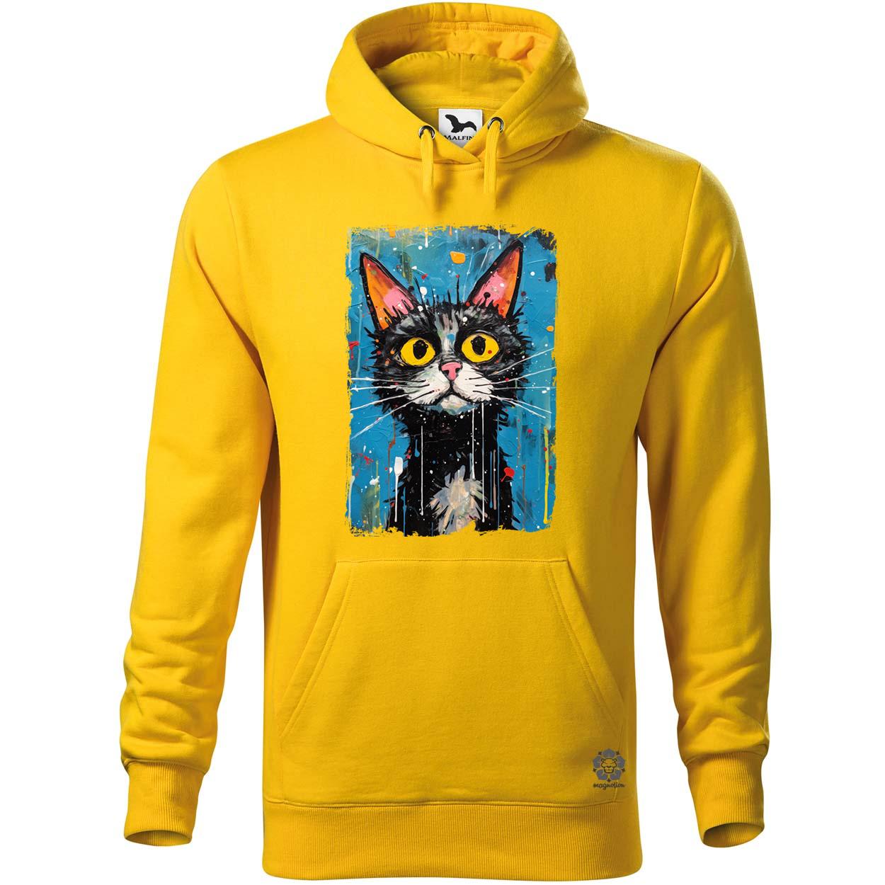 Neoexpresszionista macska v9 egyedi  pulóver 