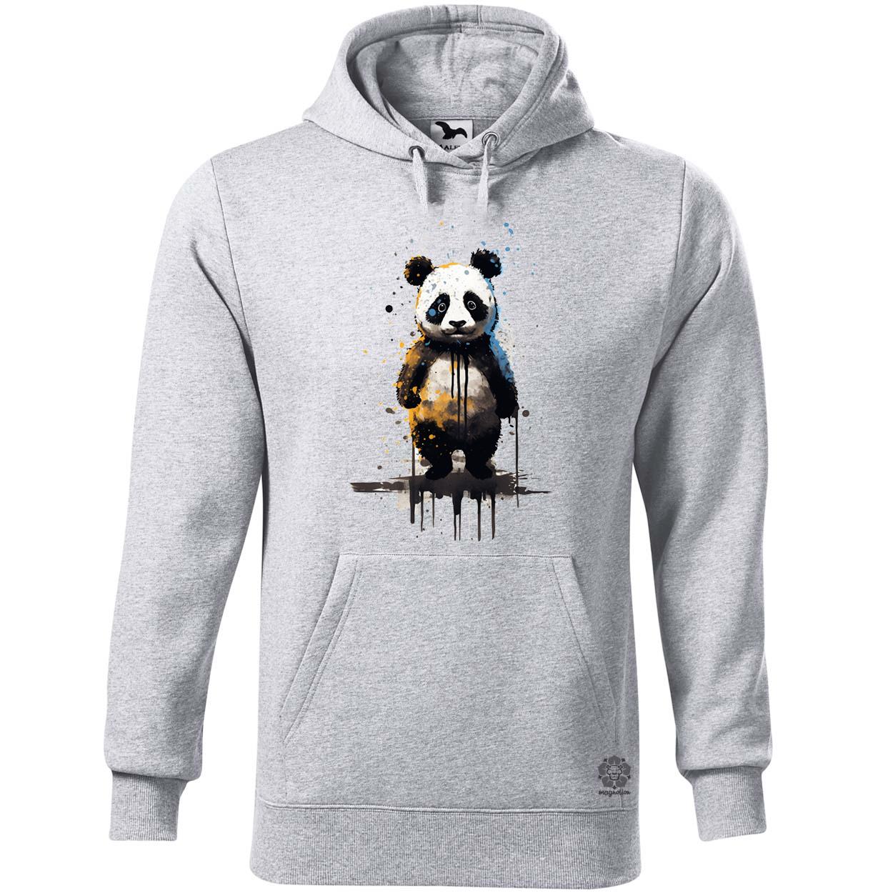 Neoexpresszionista panda v3 egyedi  pulóver 