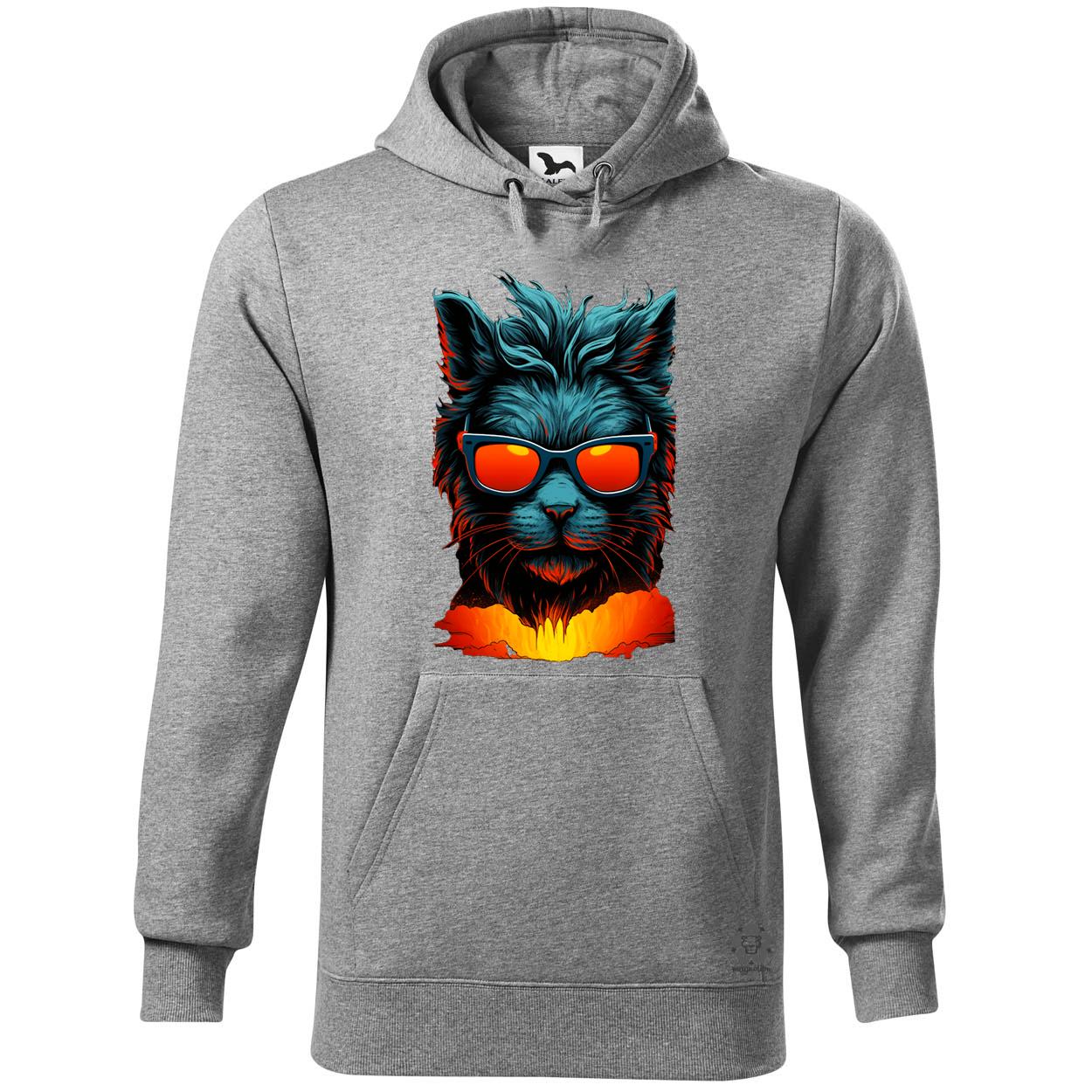 Neon macska v1 egyedi  pulóver 