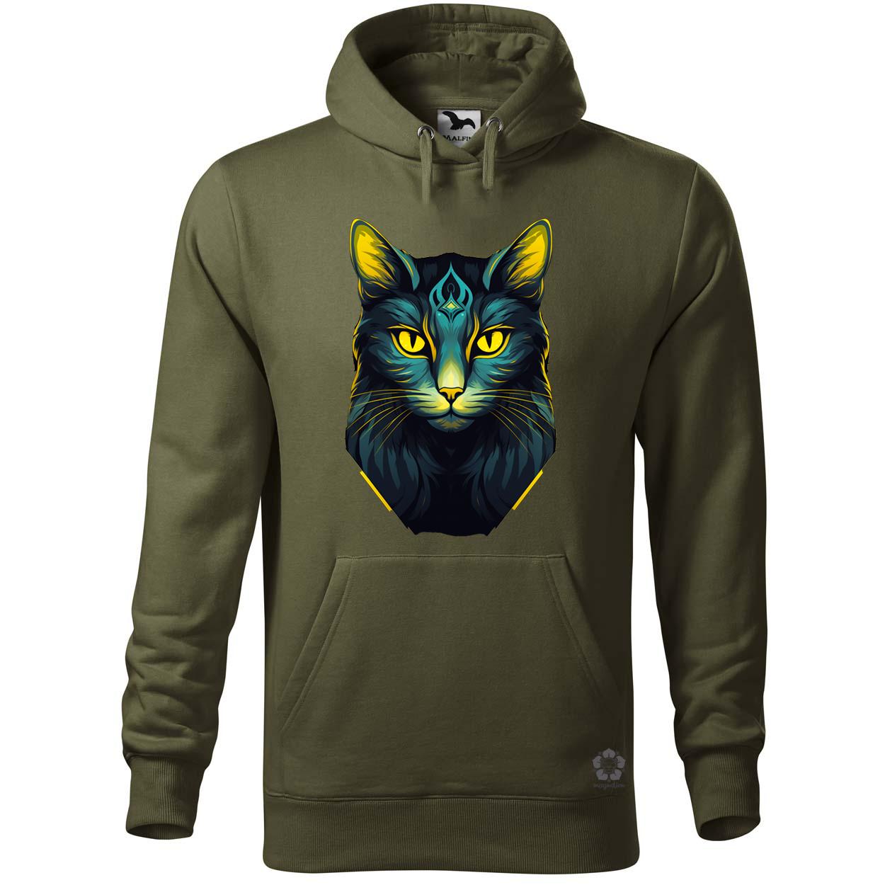 Neon macska v4 egyedi  pulóver 