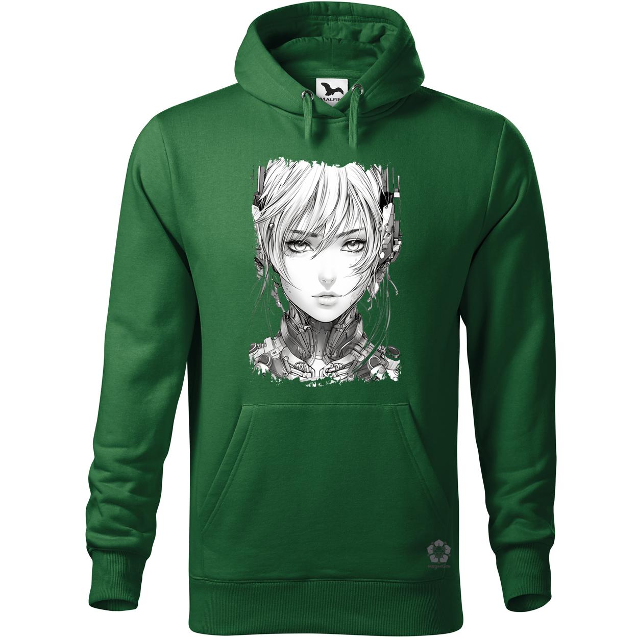 Női anime kiborg v1 egyedi  pulóver 