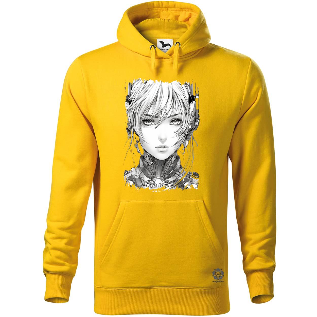 Női anime kiborg v1 egyedi  pulóver 