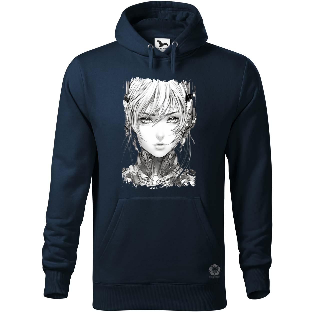 Női anime kiborg v1 egyedi  pulóver 