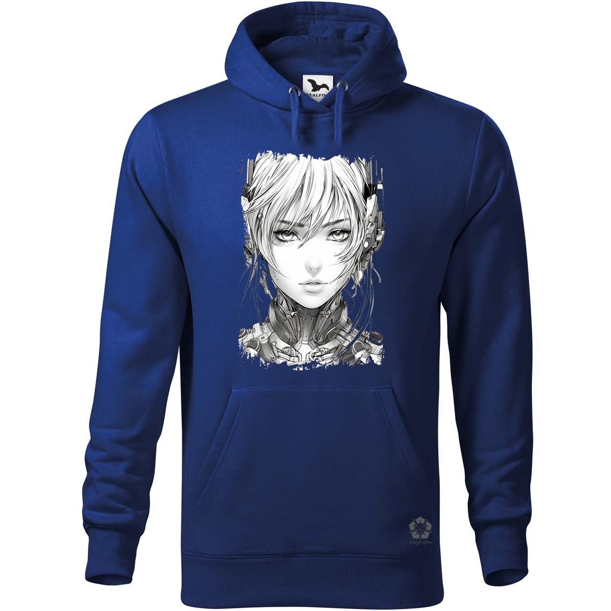 Női anime kiborg v1 egyedi  pulóver 