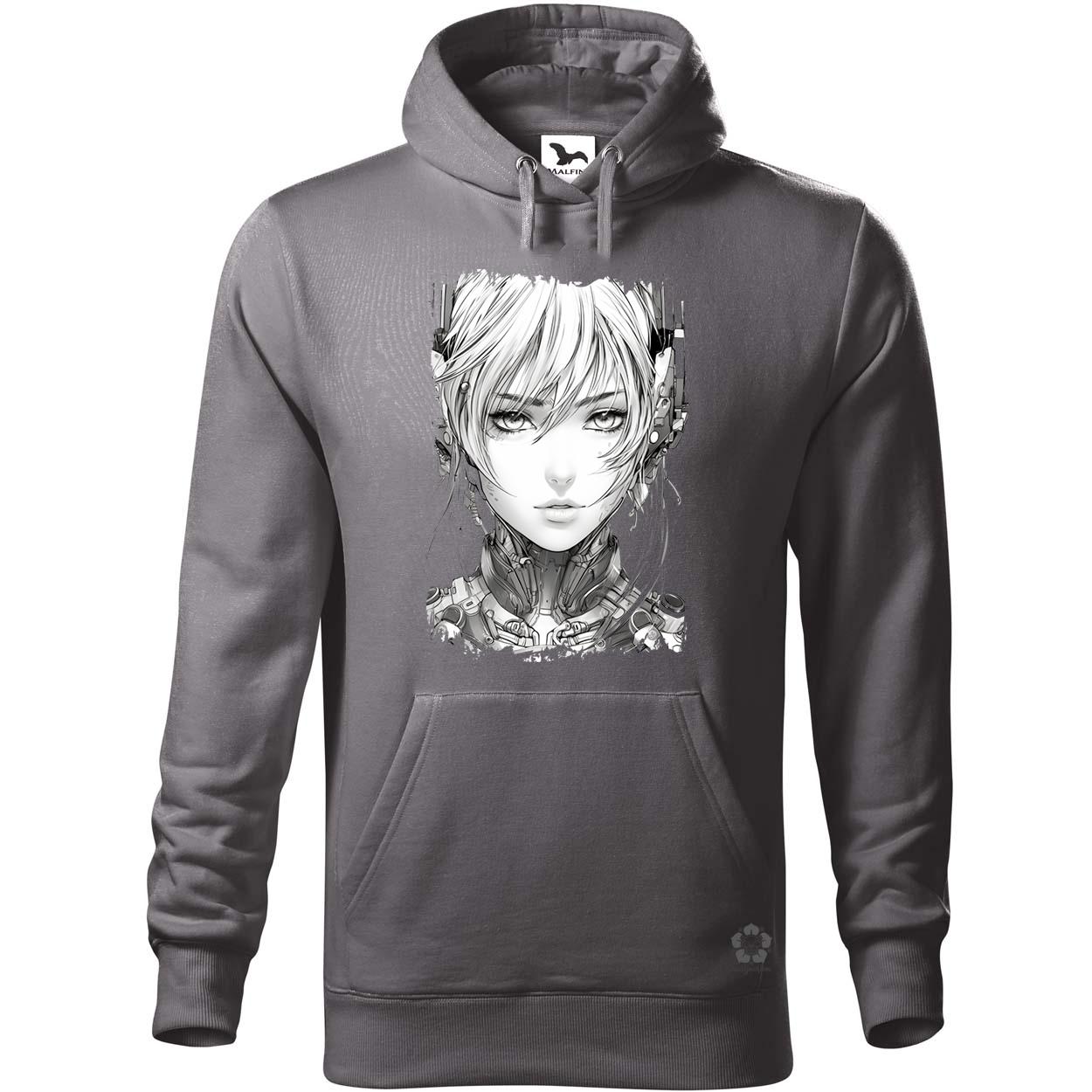 Női anime kiborg v1 egyedi  pulóver 