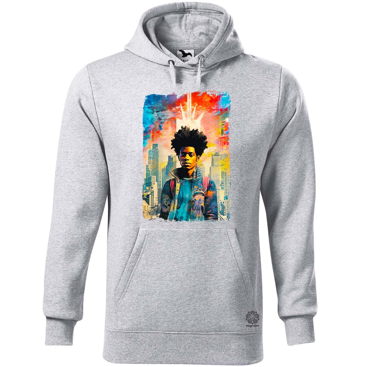 NYC napfelkelte Basquiat graffiti v4 egyedi  pulóver 