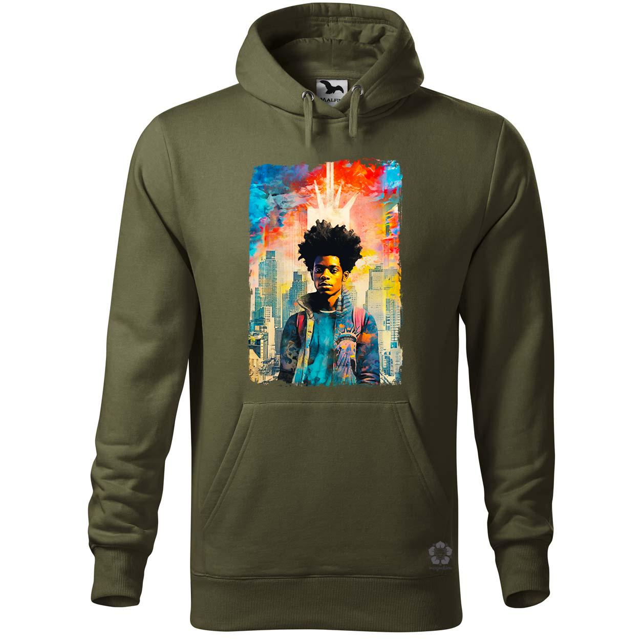 NYC napfelkelte Basquiat graffiti v4 egyedi  pulóver 