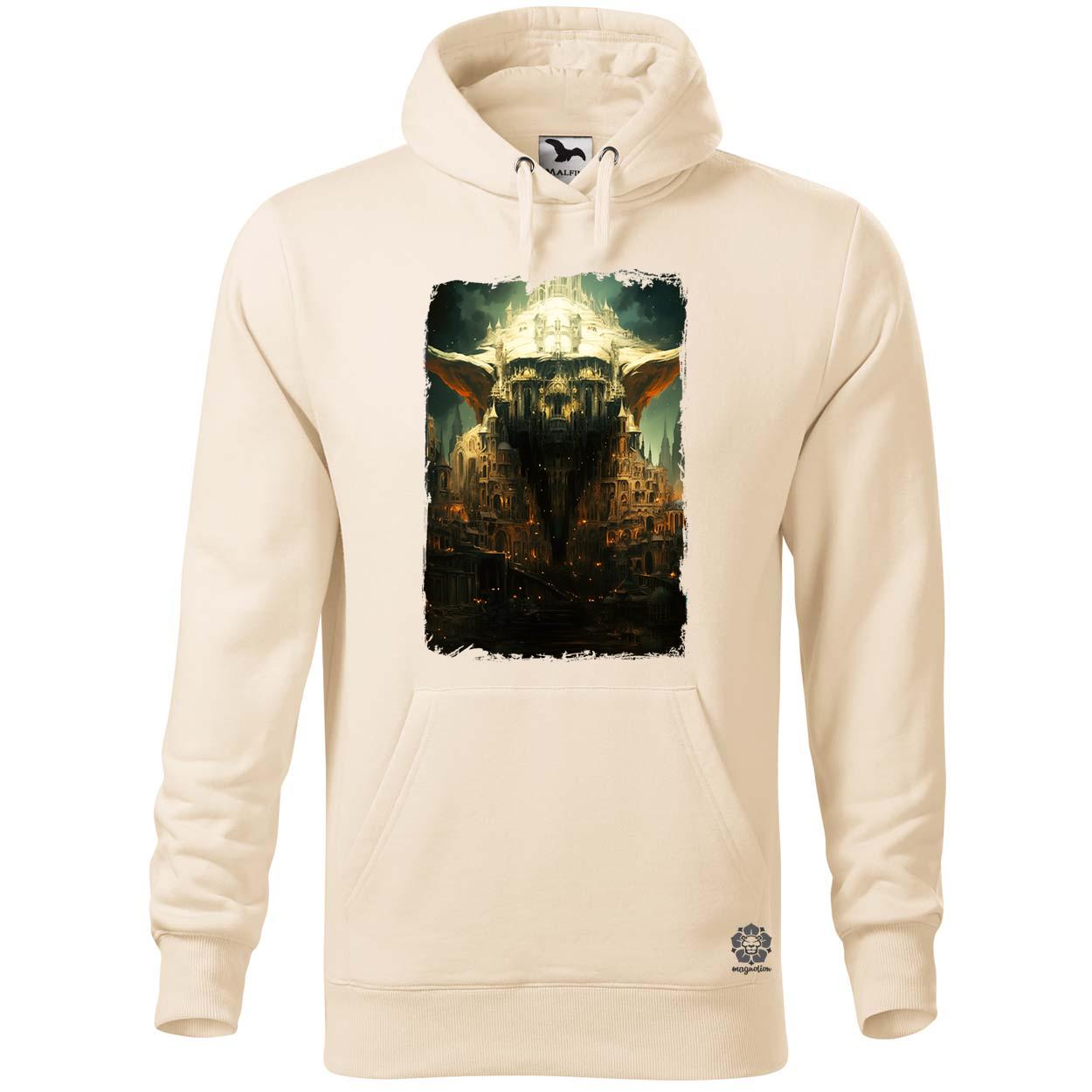 Pareidolia Yoda város fantázia v3 egyedi  pulóver 