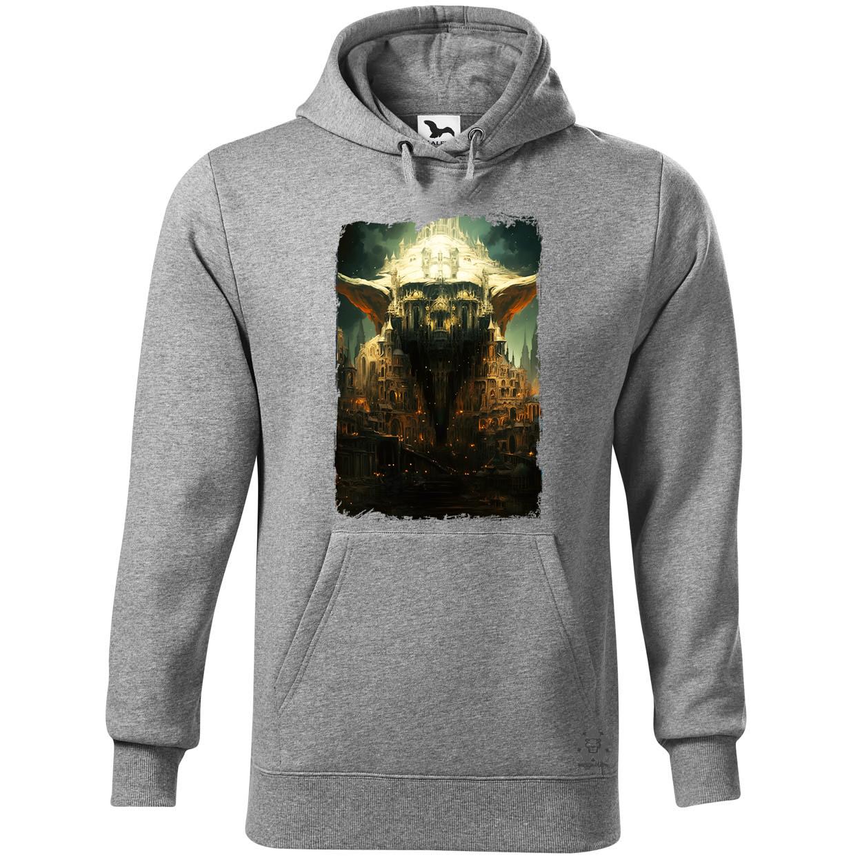 Pareidolia Yoda város fantázia v3 egyedi  pulóver 