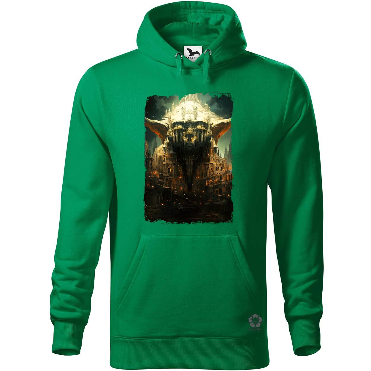 Pareidolia Yoda város fantázia v3 egyedi  pulóver 