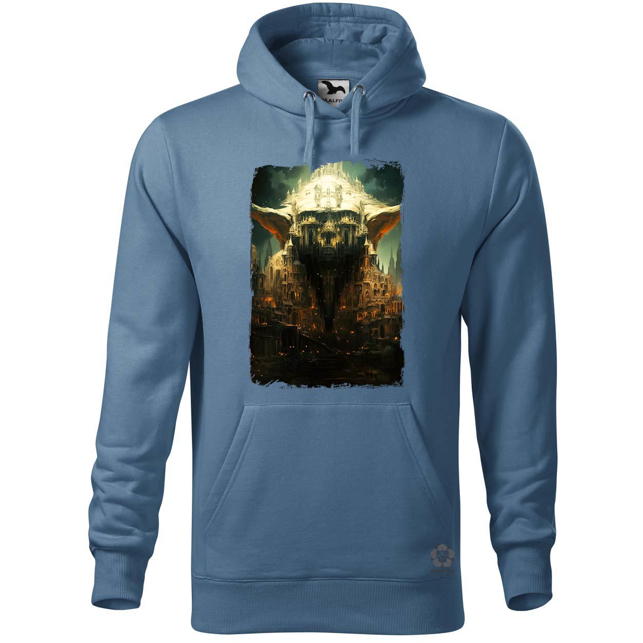 Pareidolia Yoda város fantázia v3 egyedi  pulóver 