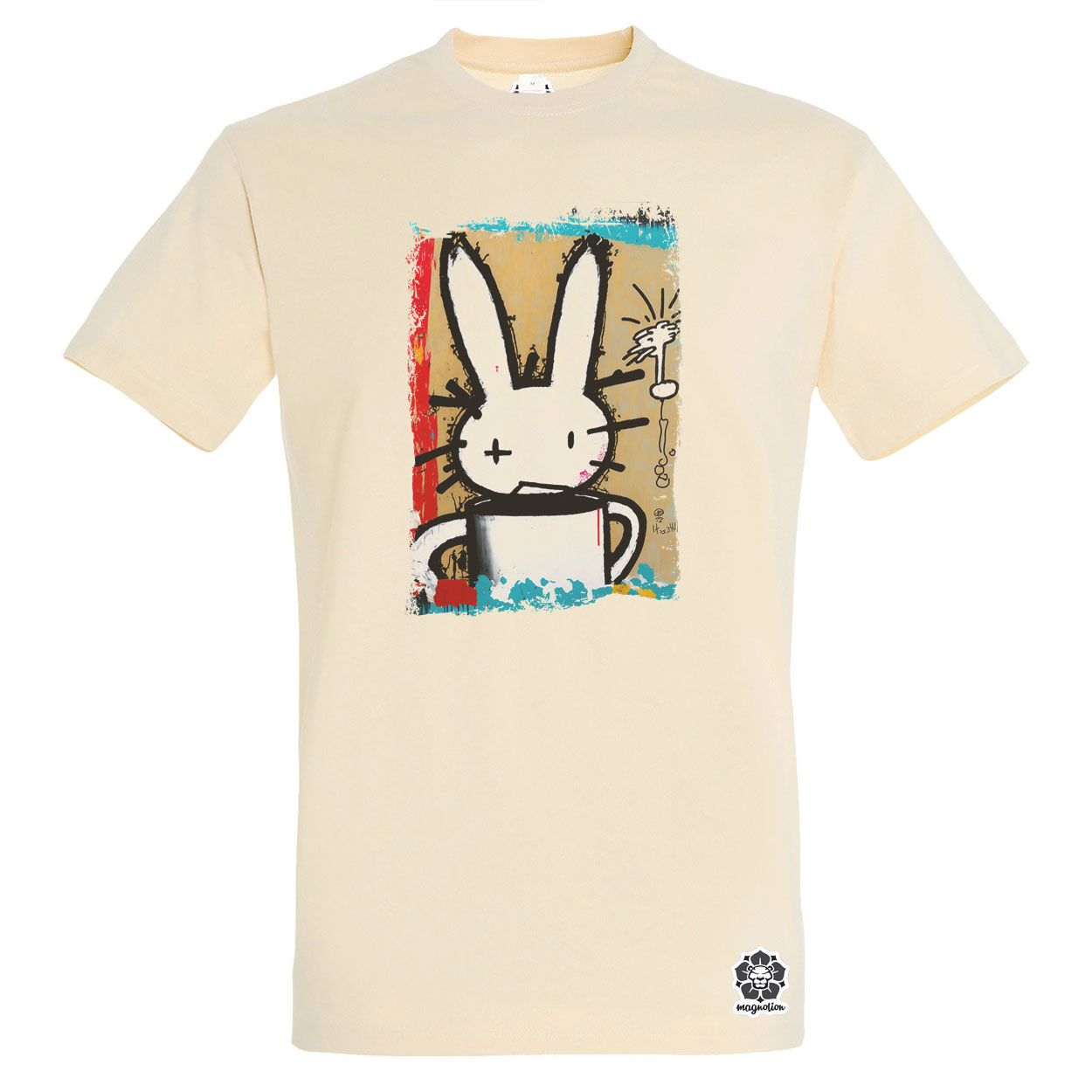 Basquiat digitális művészet v3 egyedi póló 