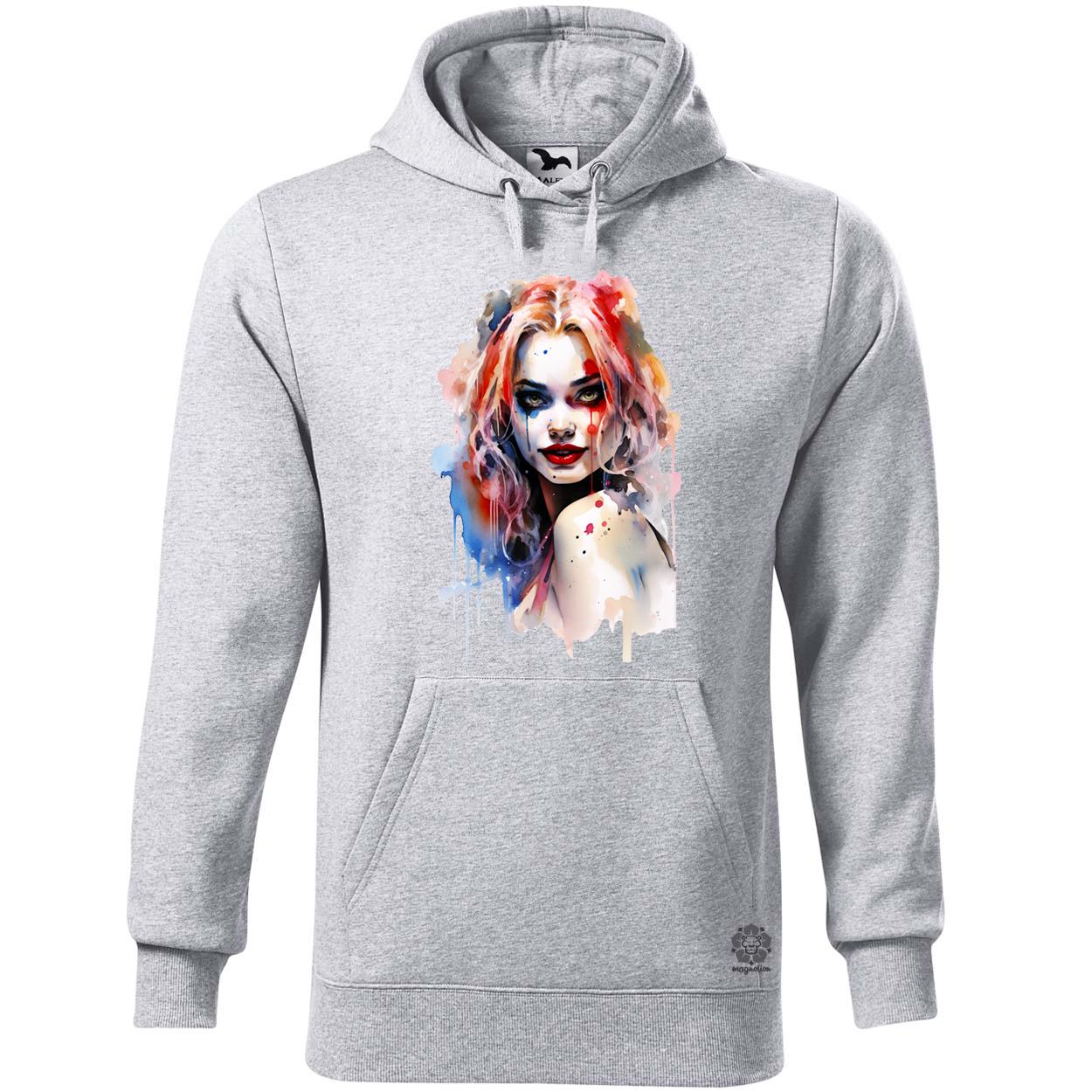 Pinup Harley Quinn v5 egyedi  pulóver 