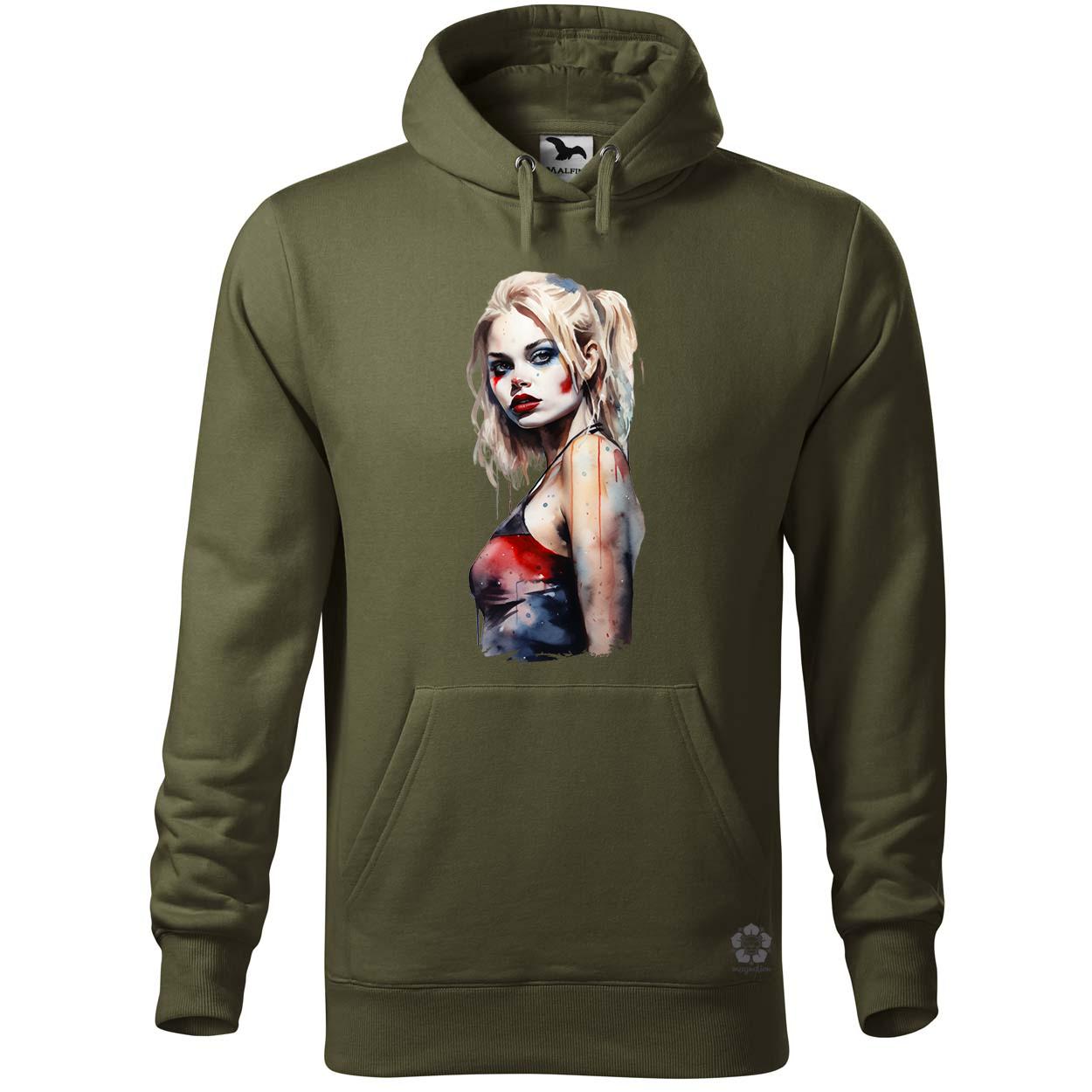 Pinup Harley Quinn v7 egyedi  pulóver 