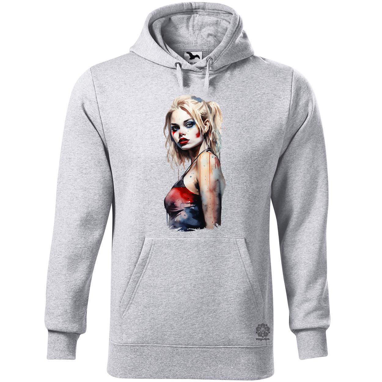 Pinup Harley Quinn v7 egyedi  pulóver 