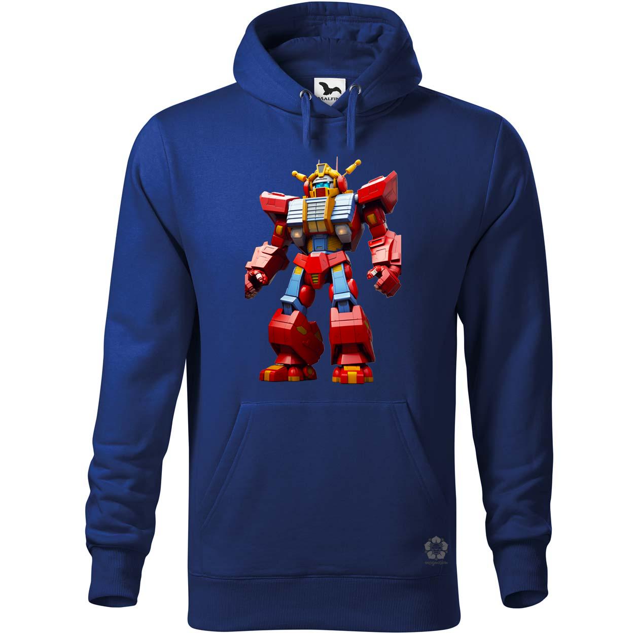 Piros mecha egyedi  pulóver 