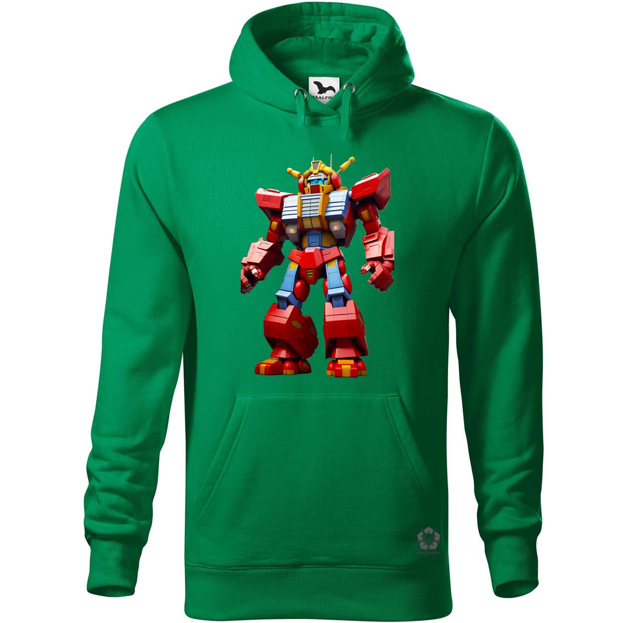 Piros mecha egyedi  pulóver 