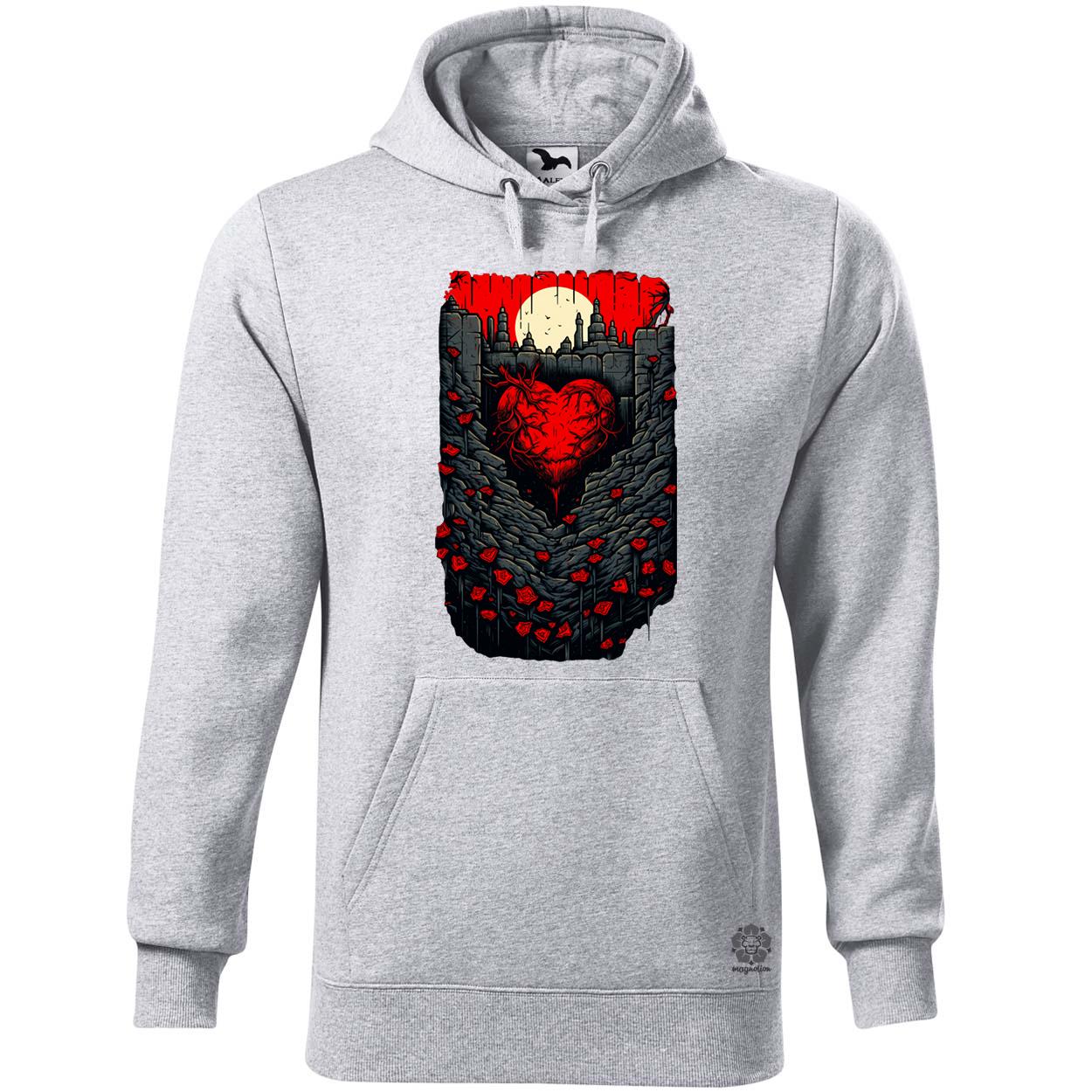Pixelart kripta fantázia v7 egyedi  pulóver 