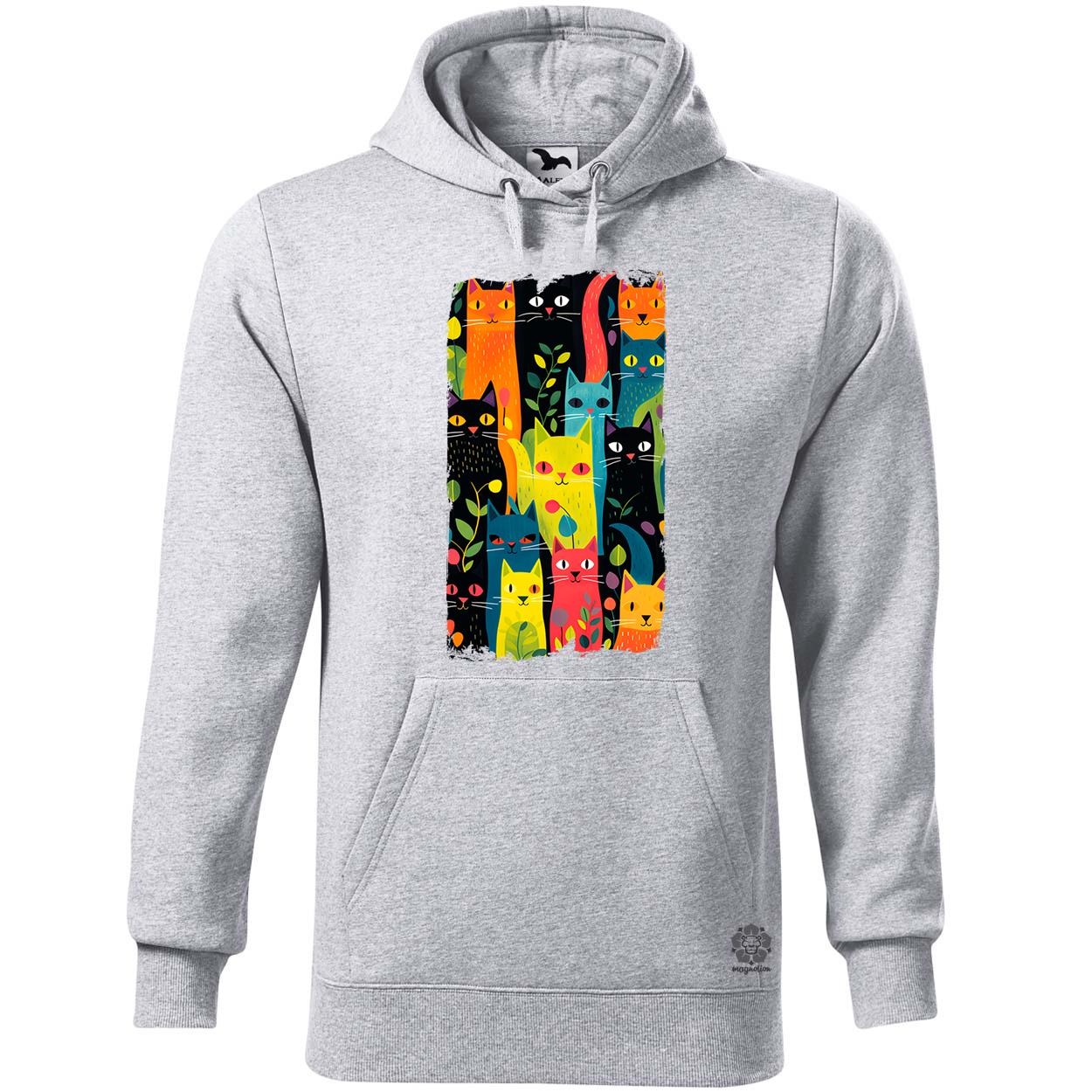 Pop art graffiti macska v3 egyedi  pulóver 