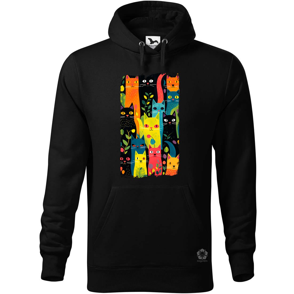 Pop art graffiti macska v3 egyedi  pulóver 